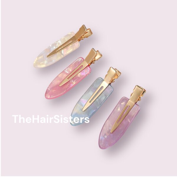 Dreamy gradient acetate clips